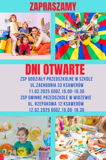 dni otwarte przedszkole