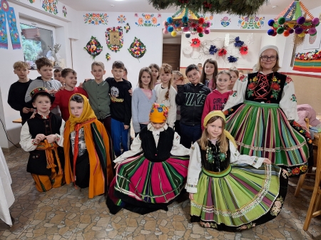 Klasy 2a i 2b w Nieborowie