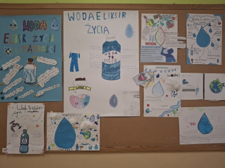 WODA – ELIKSIR ŻYCIA I MŁODOŚCI – projekt edukacyjny w kl. IV-tych w ramach edukacji zdrow
