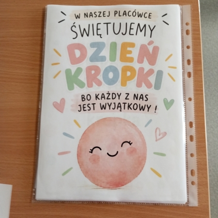 Dzień Kropki w przedszkolu